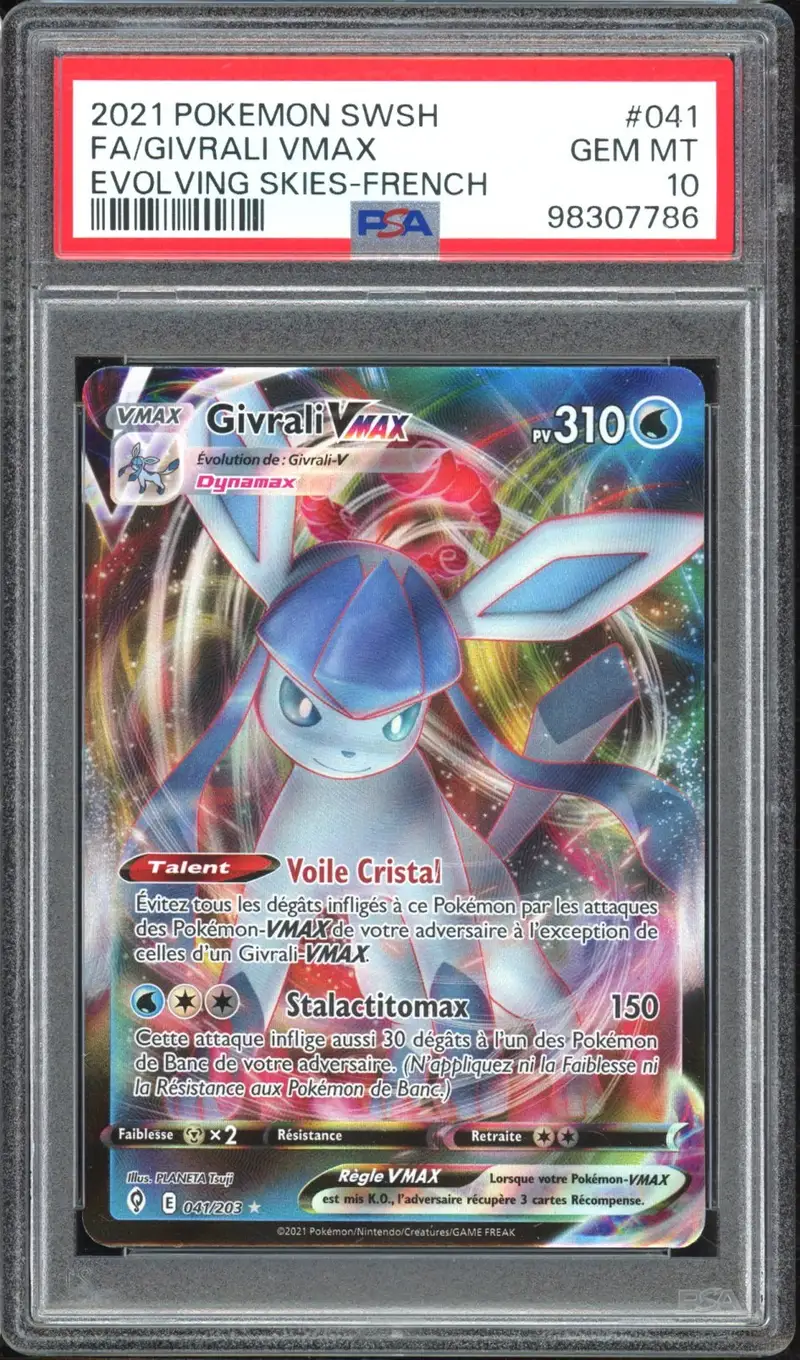 PSA 10 Givrali VMax