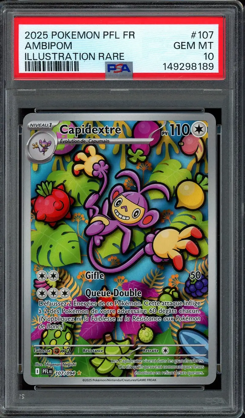 PSA 10 Capidextre