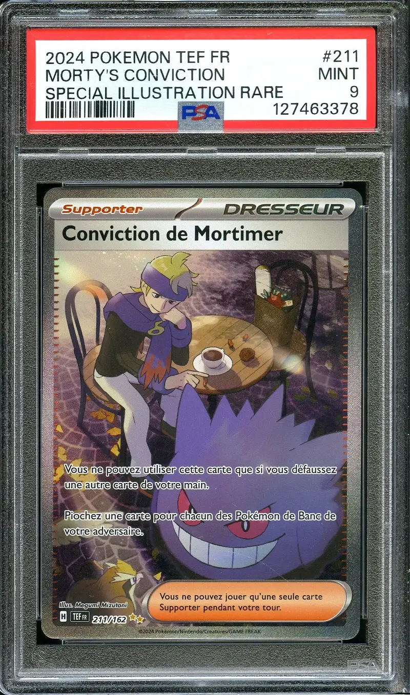 PSA 9 Conviction de Mortimer
