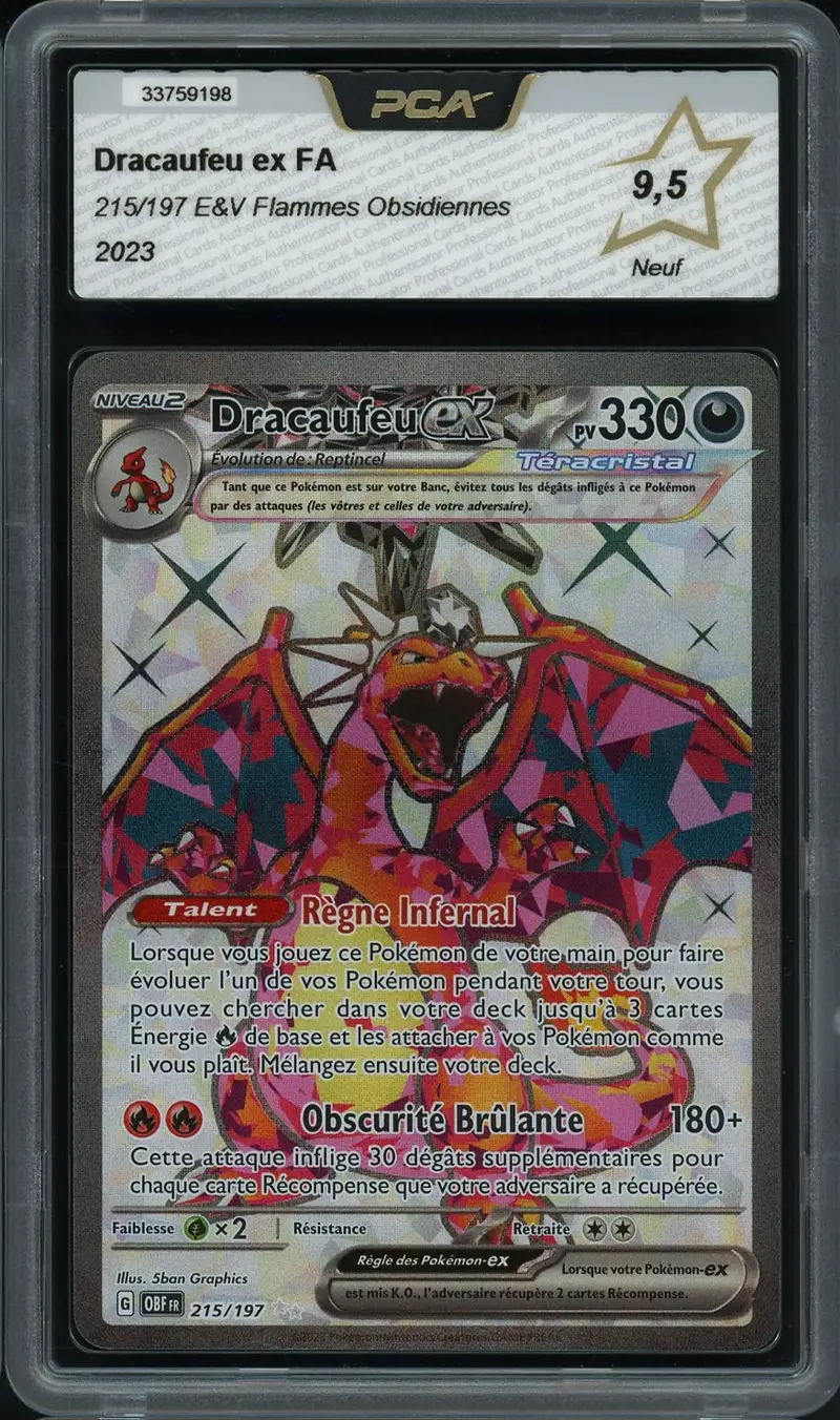 PCA 9.5 Dracaufeu Ex