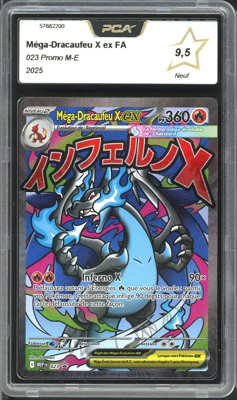 PCA 9.5 Méga Dracaufeu X Ex