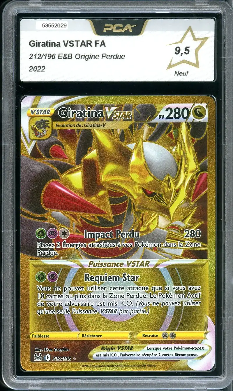 PCA 9.5 Giratina VStar Gold