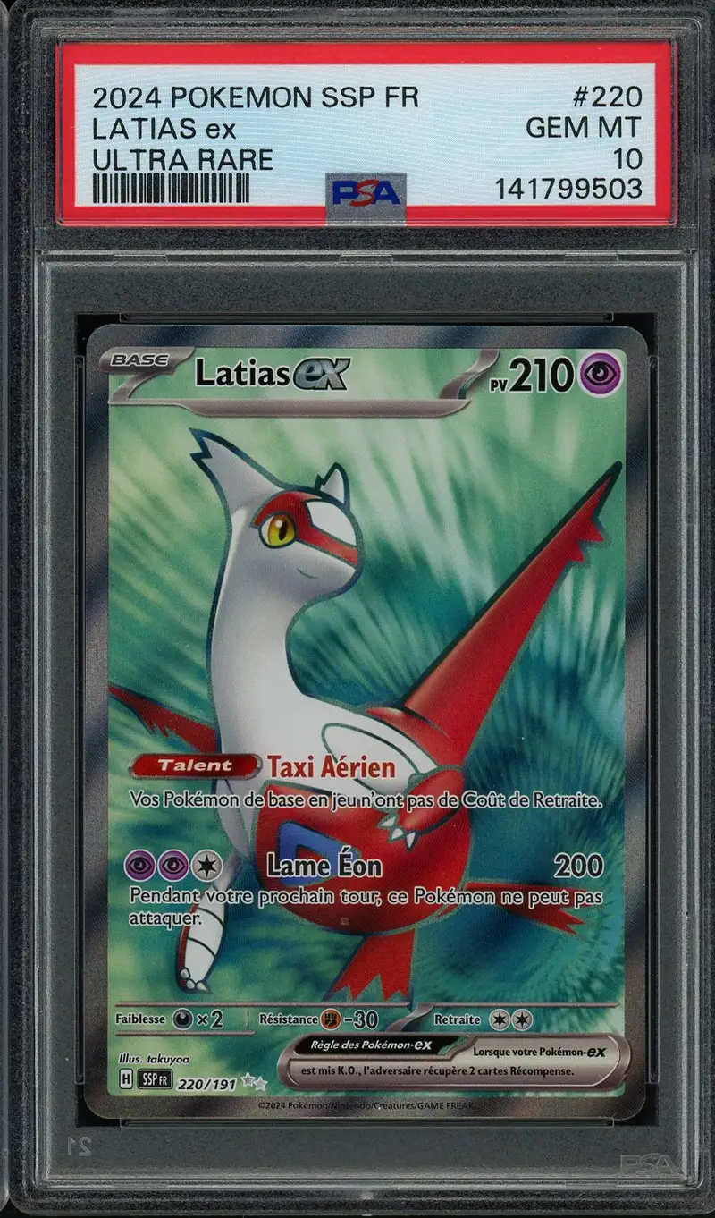 PSA 10 Latias Ex