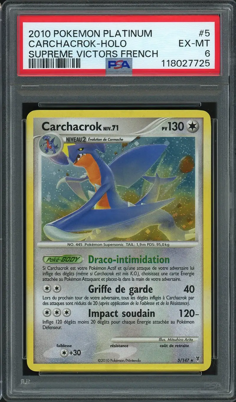 PSA 6 Carchacrok Holo