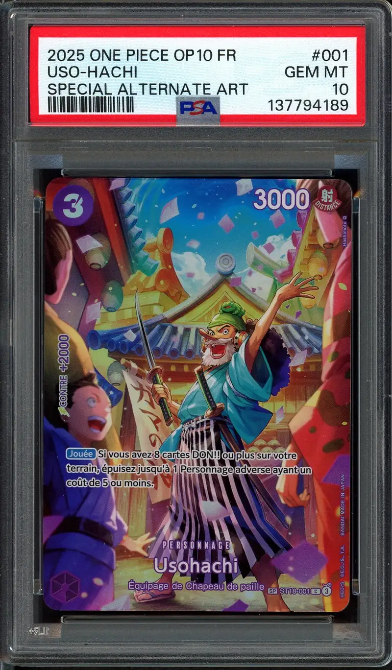 PSA 10 Uso-Hachi