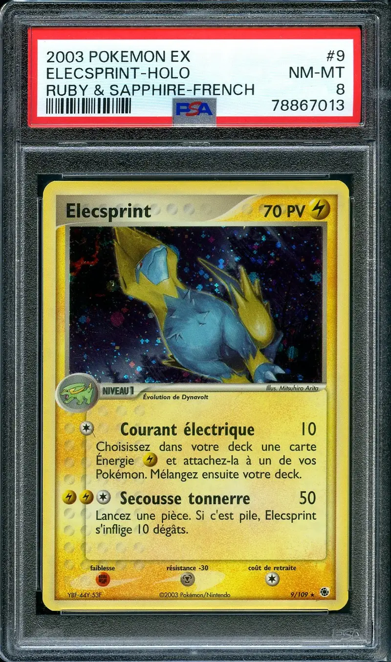 PSA 8 Elecsprint Holo