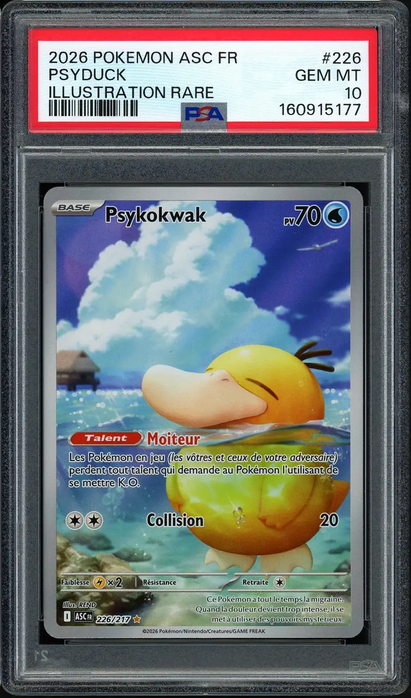 PSA 10 Psykokwak