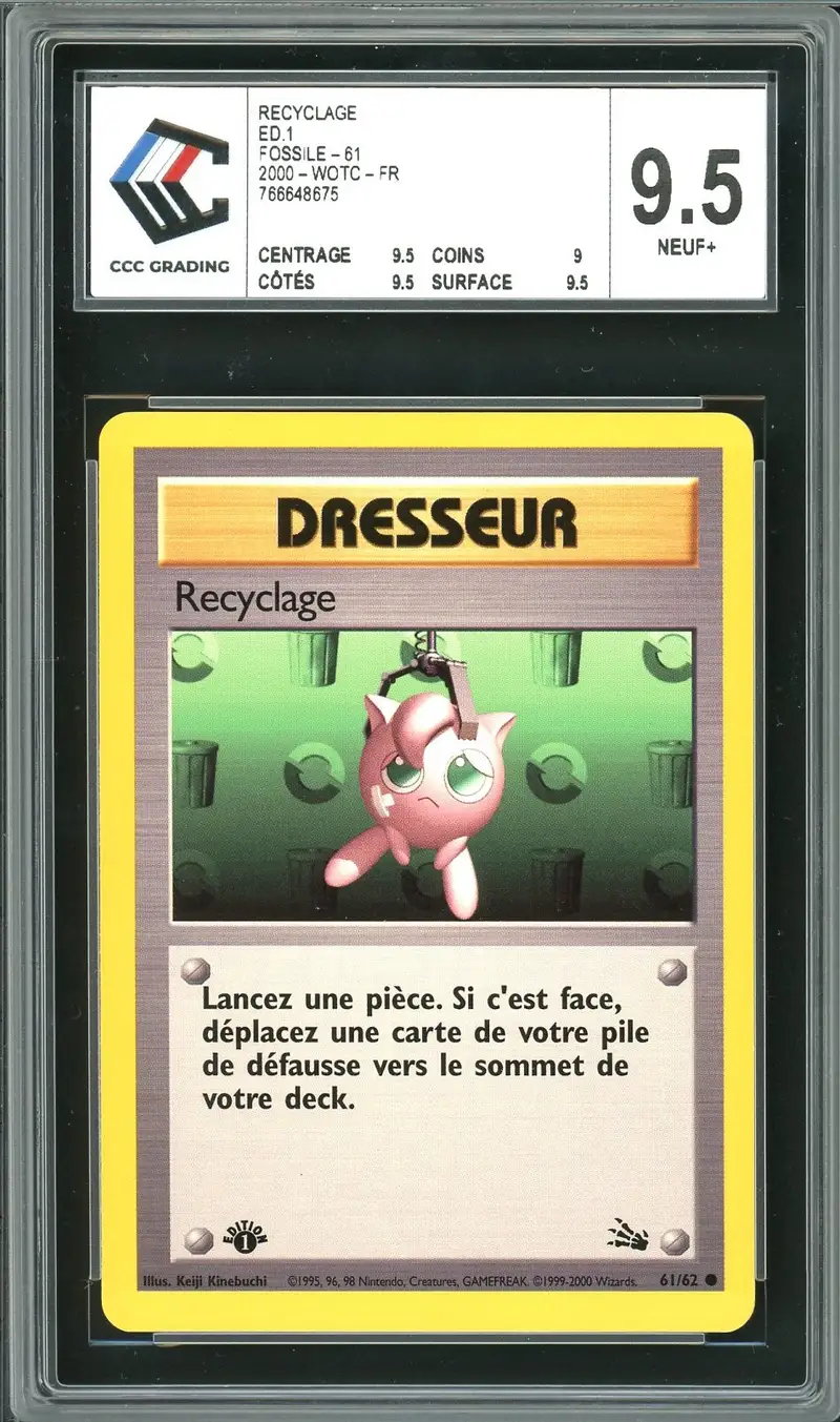 CCC 9.5 Recyclage