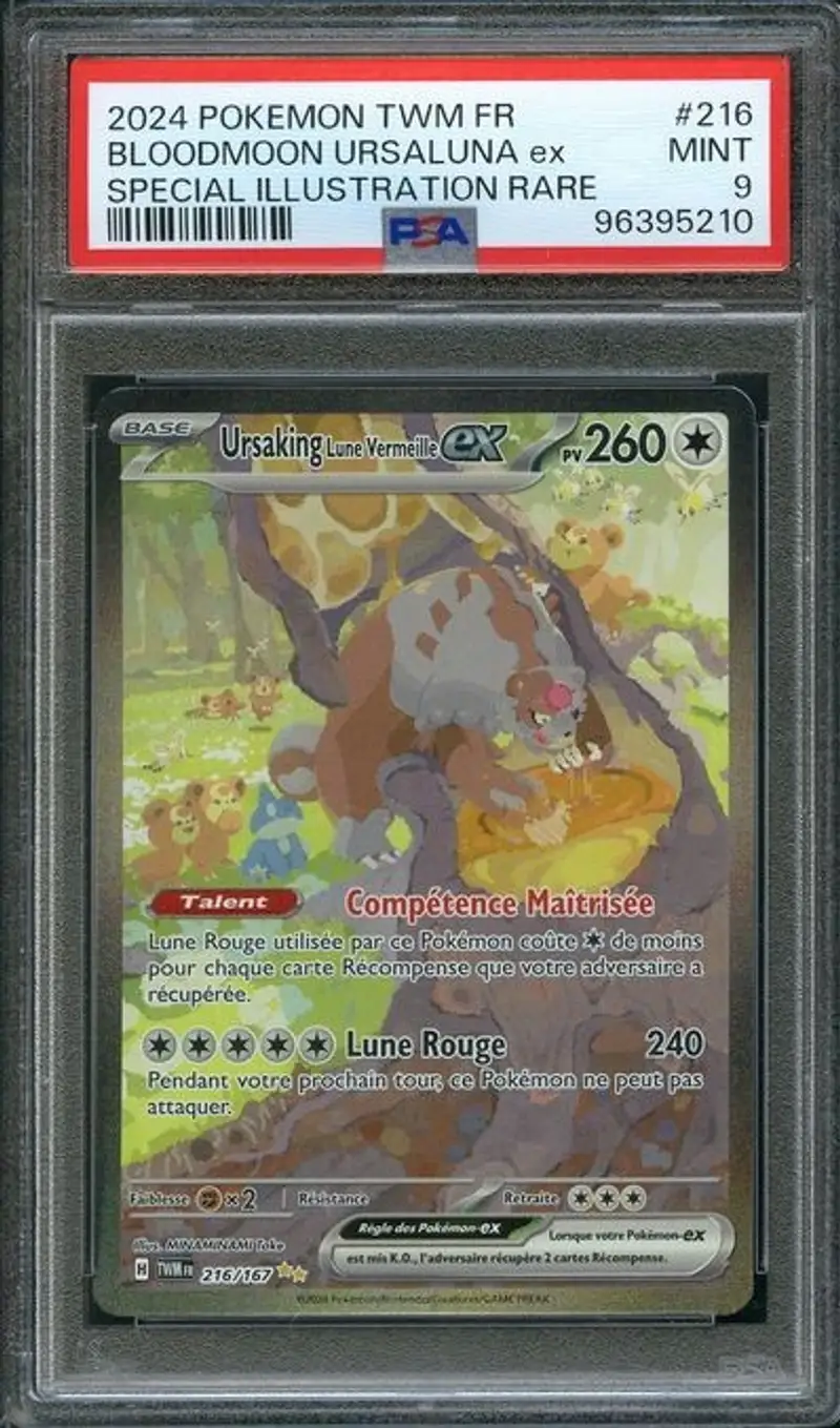PSA 9 Ursaking Lune Vermeille Ex
