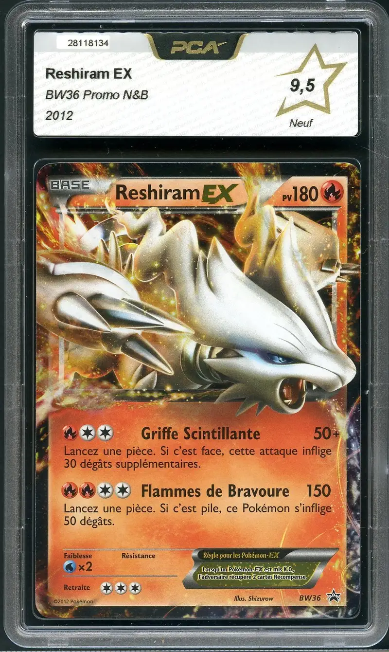 PCA 9.5 Reshiram Ex