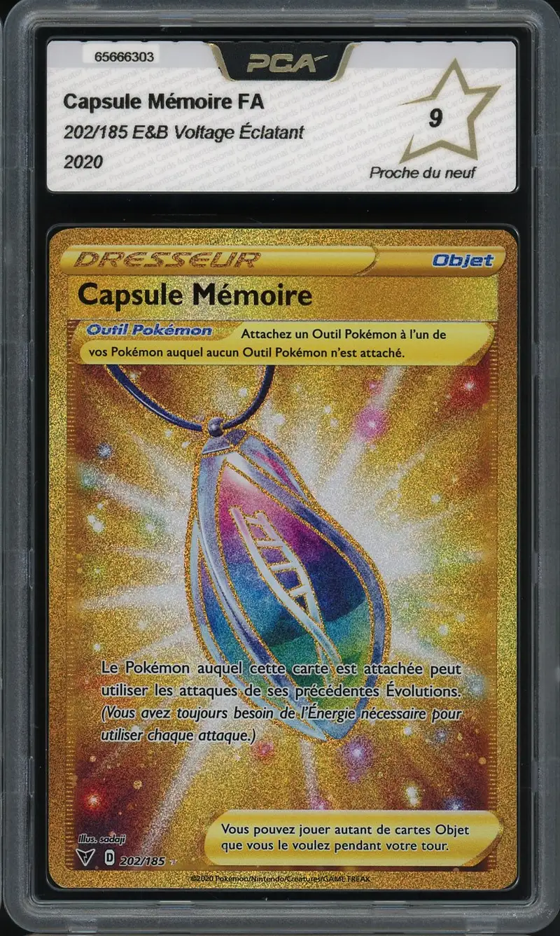 PCA 9 Capsule Mémoire Gold