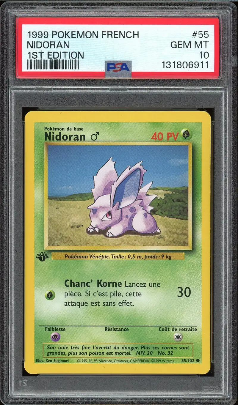 PSA 10 Nidoran