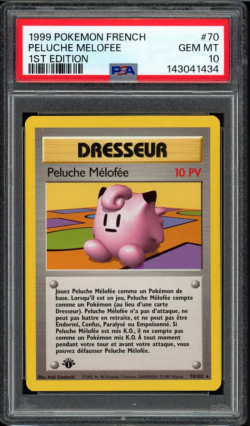 PSA 10 Peluche Mélofée