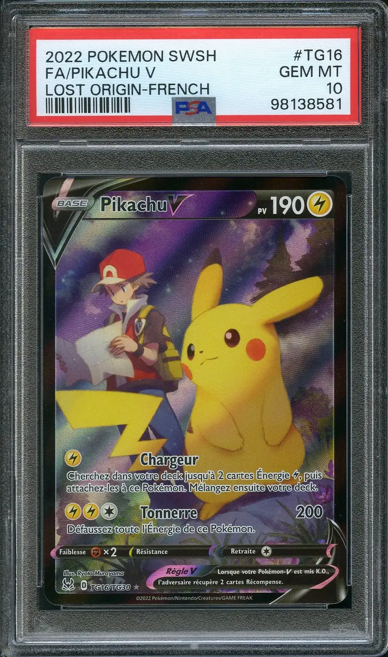 PSA 10 Pikachu V