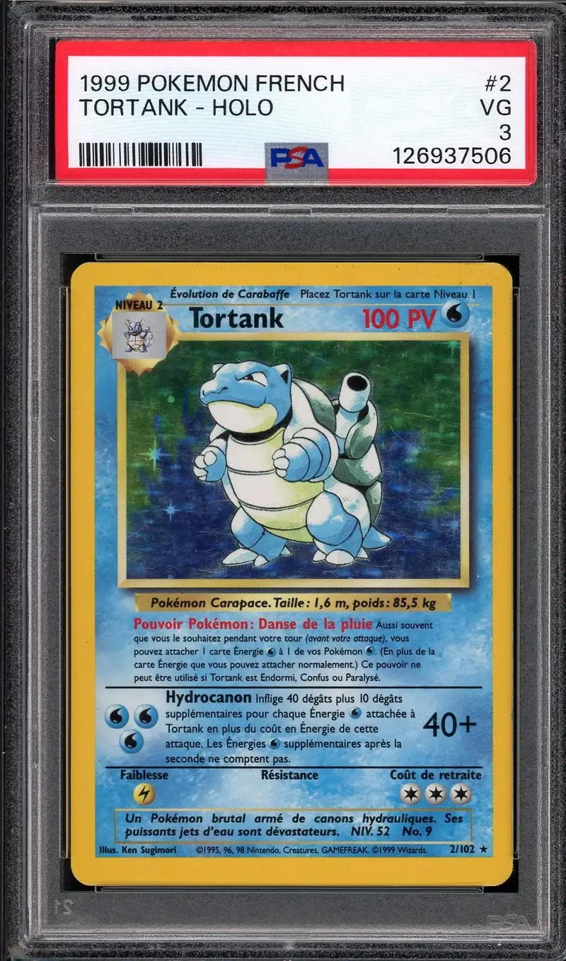 PSA 3 Tortank Holo