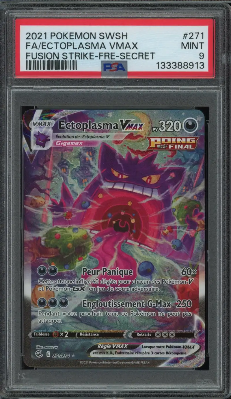 PSA 9 Ectoplasma VMax
