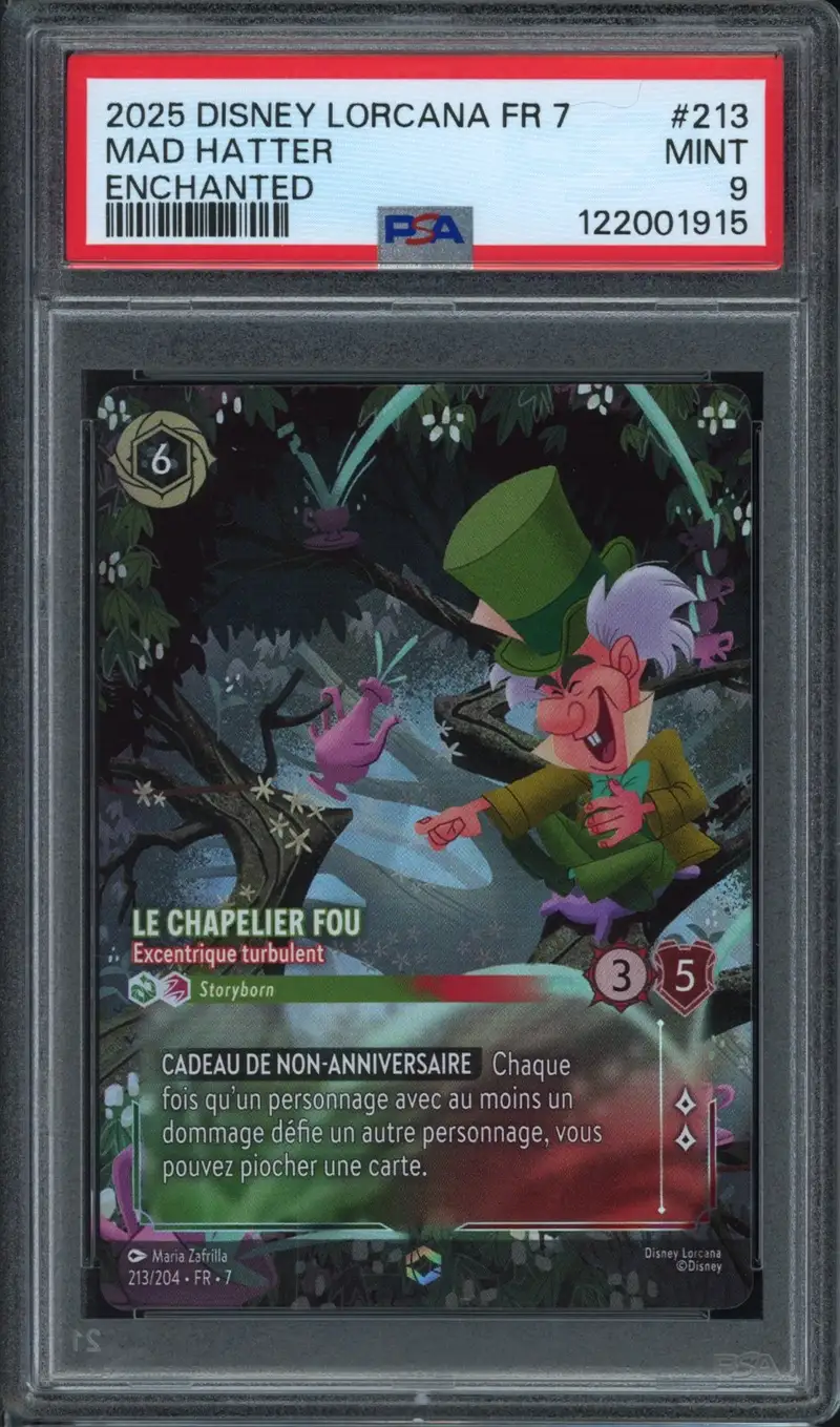 PSA 9 Le Chapelier Fou Enchantée