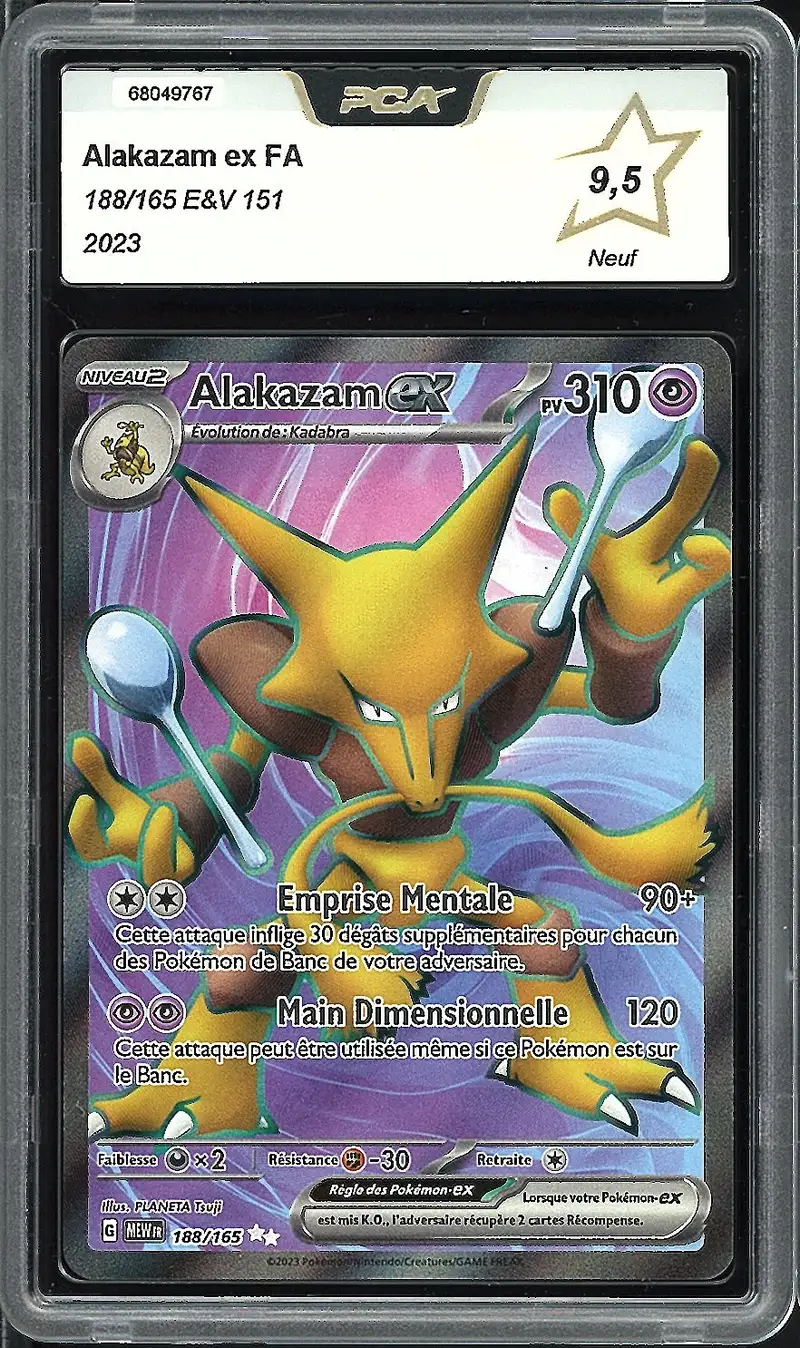PCA 9.5 Alakazam Ex