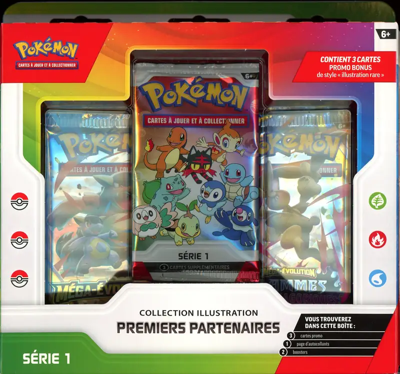Coffret Collection Illustration Premiers Partenaires Série 1