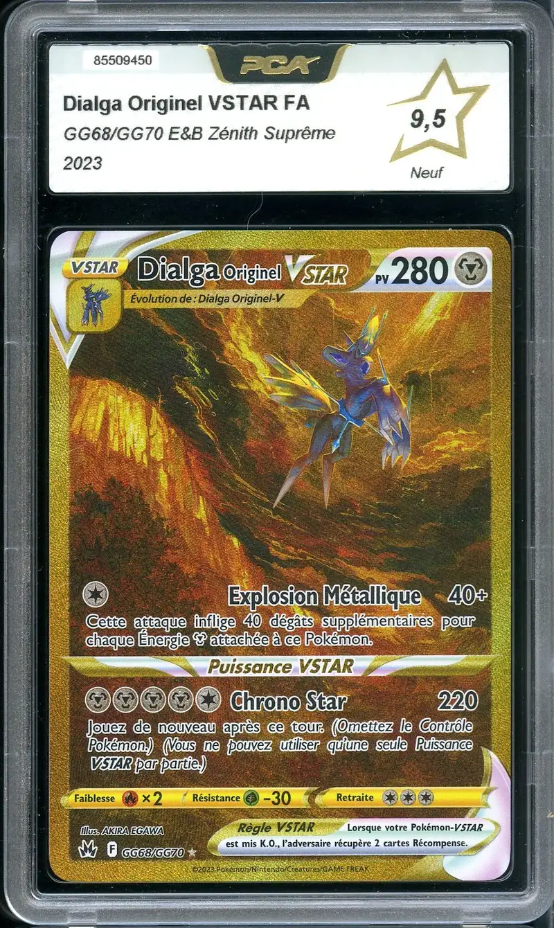 PCA 9.5 Dialga Originel VStar Gold