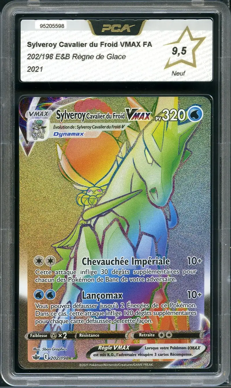PCA 9.5 Sylveroy Cavalier du Froid VMax Rainbow