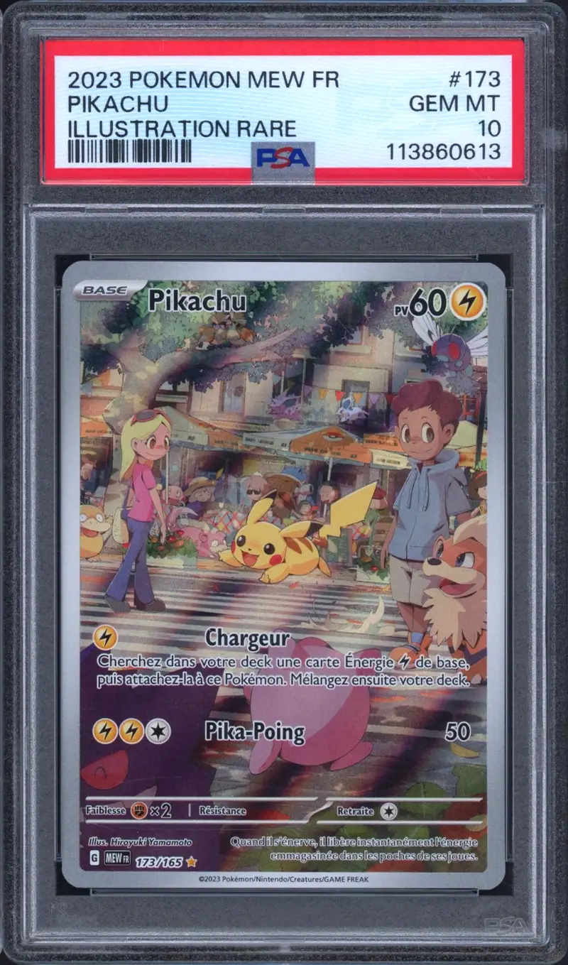 PSA 10 Pikachu