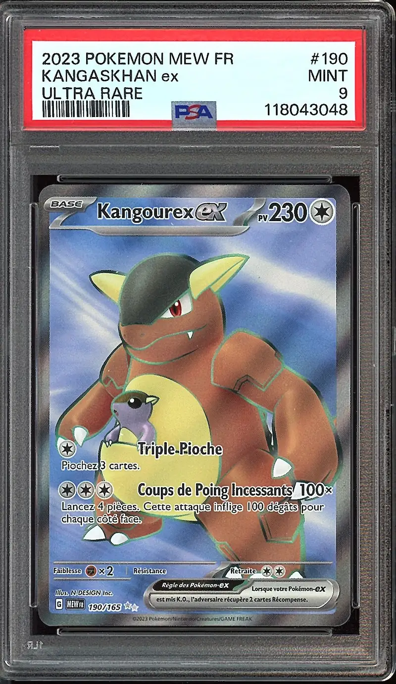 PSA 9 Kangourex Ex