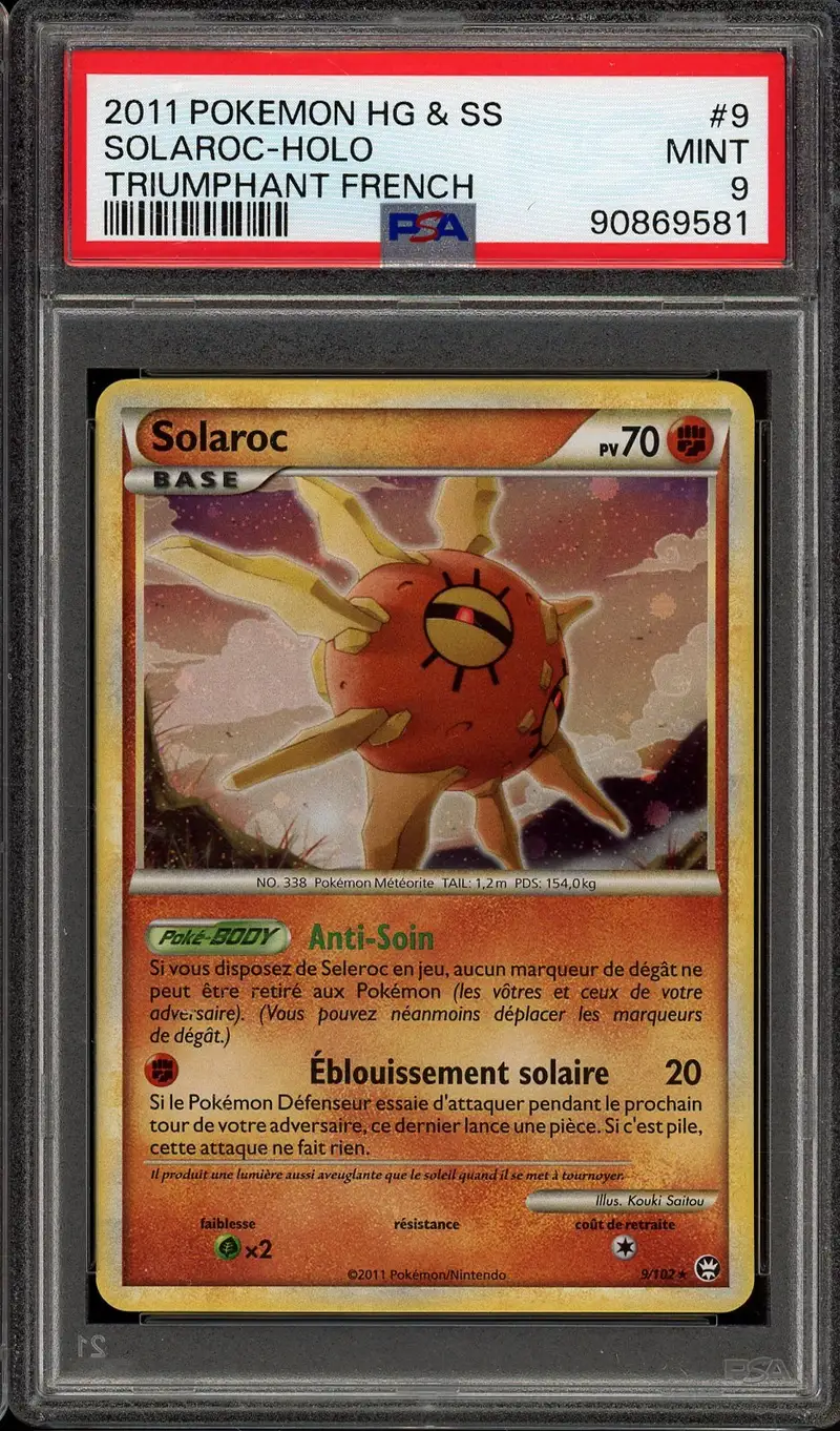 PSA 9 Solaroc Holo