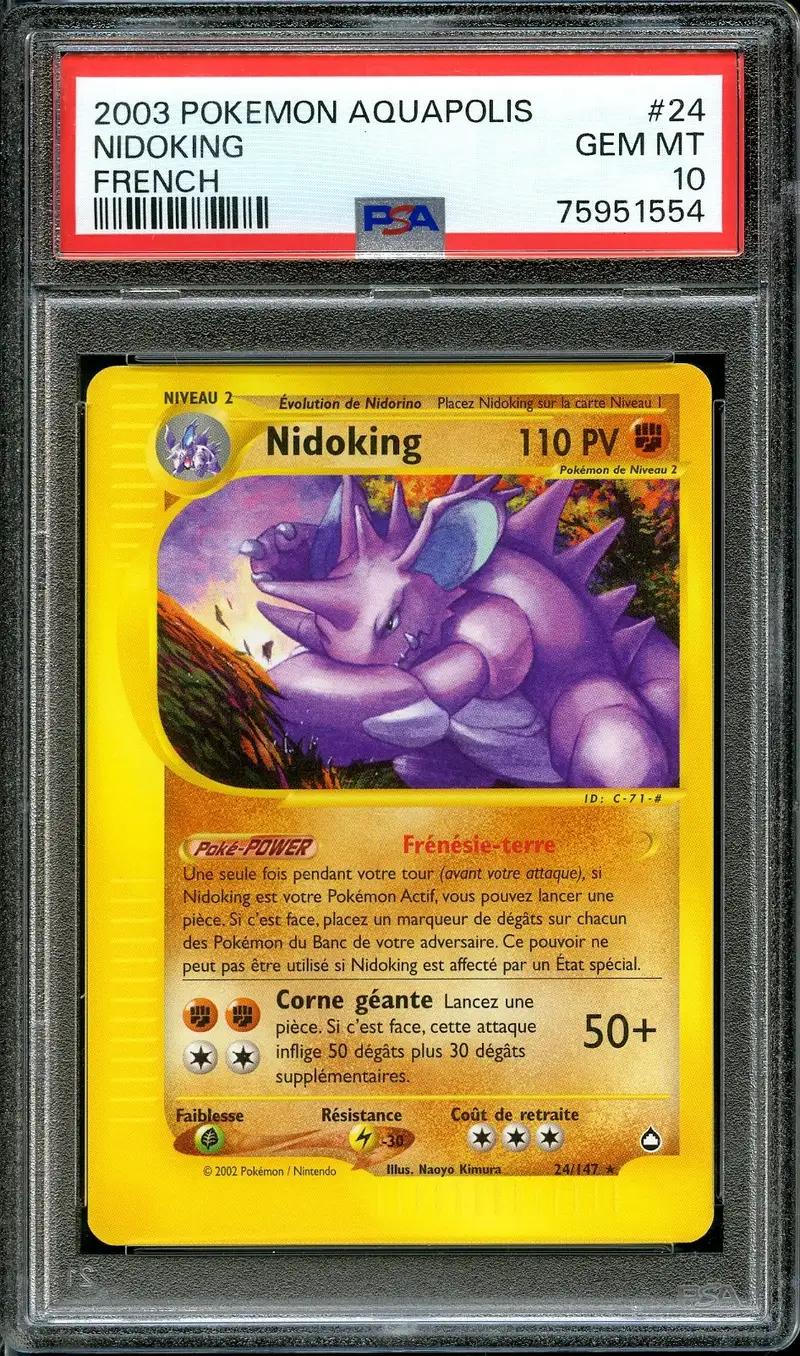 PSA 10 Nidoking