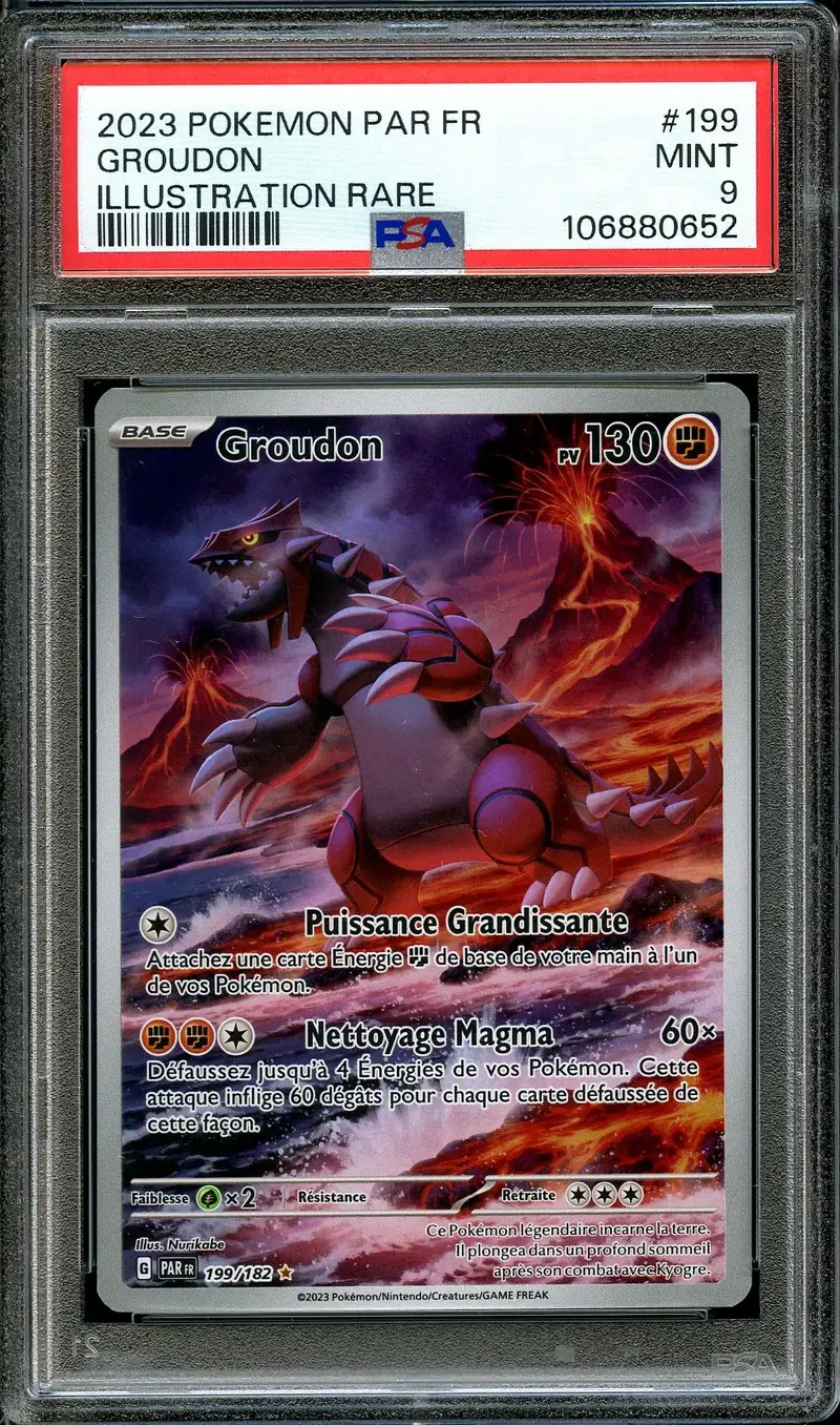 PSA 9 Groudon