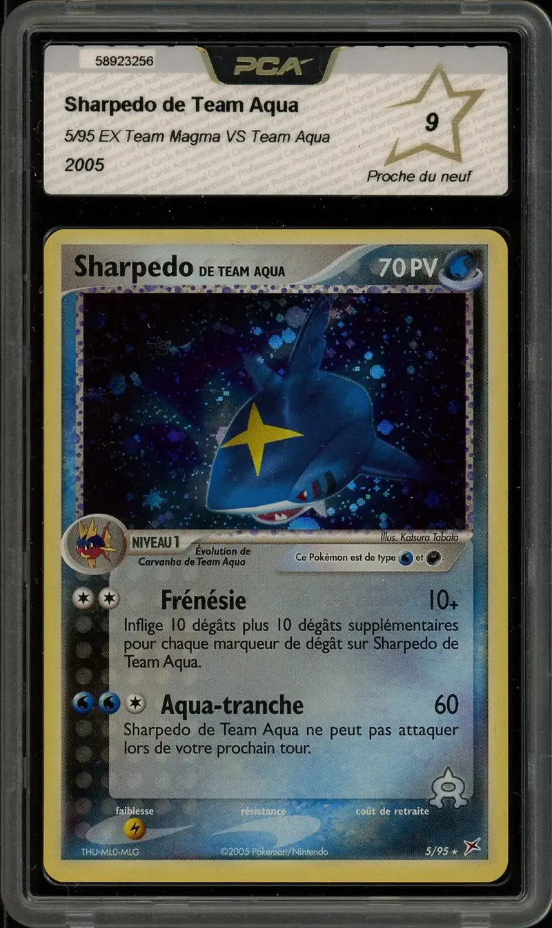 PCA 9 Sharpedo de Team Aqua Holo