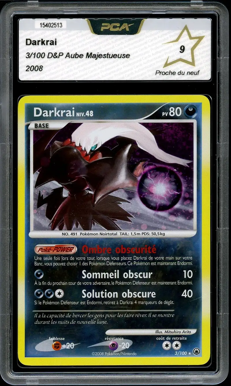 PCA 9 Darkrai Holo