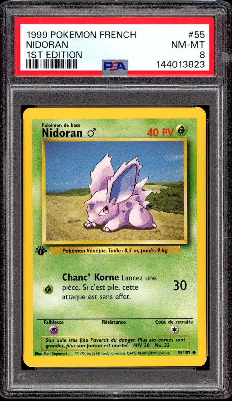 PSA 8 Nidoran M