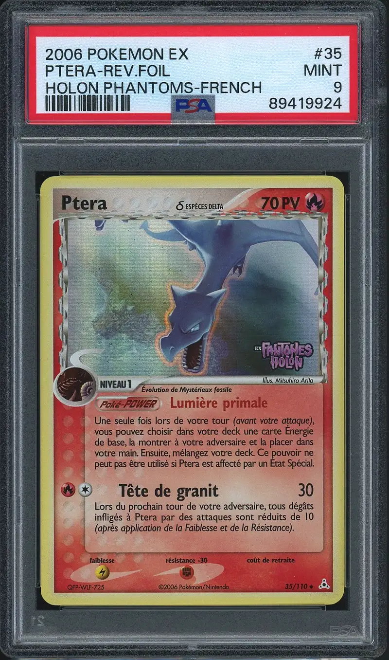 PSA 9 Ptéra δ Espèces Delta Reverse