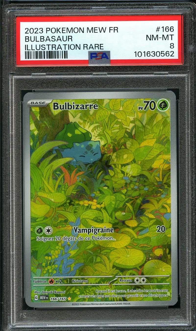 PSA 8 Bulbizarre