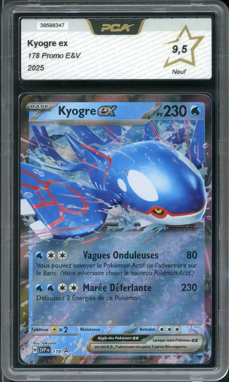 PCA 9.5 Kyogre Ex