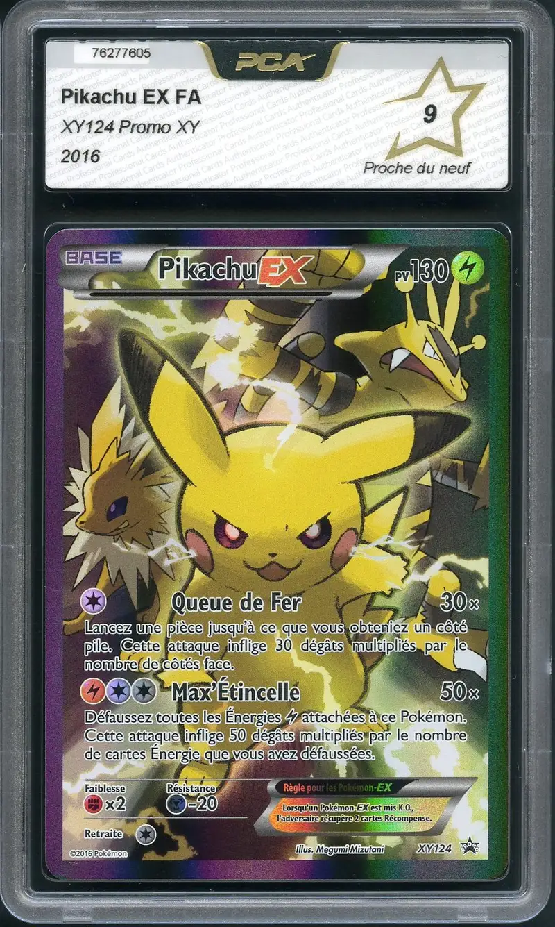 PCA 9 Pikachu Ex