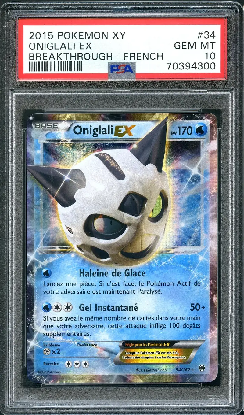 PSA 10 Oniglali Ex