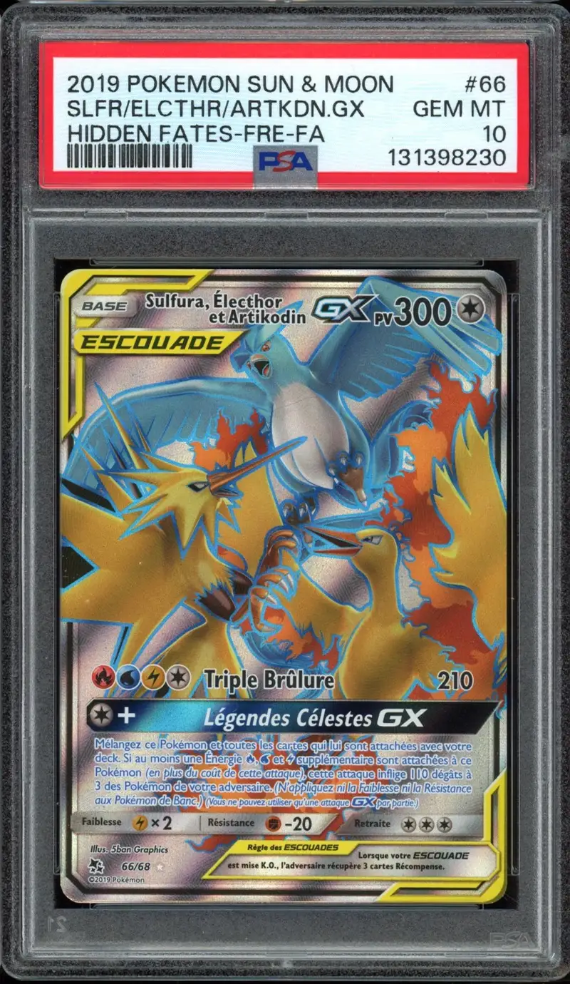 PSA 10 Sulfura, Électhor et Artikodin Gx