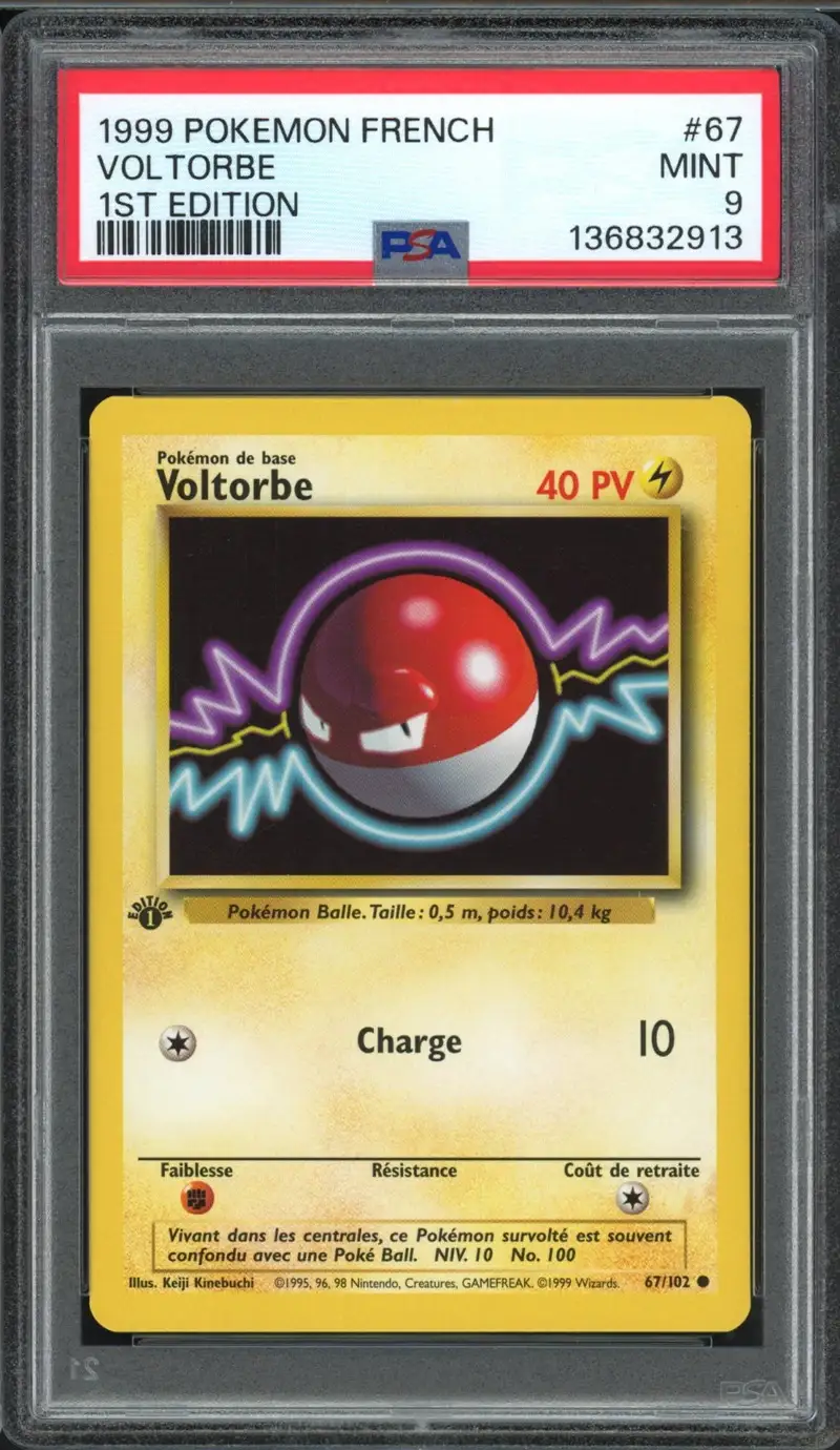 PSA 9 Voltorbe