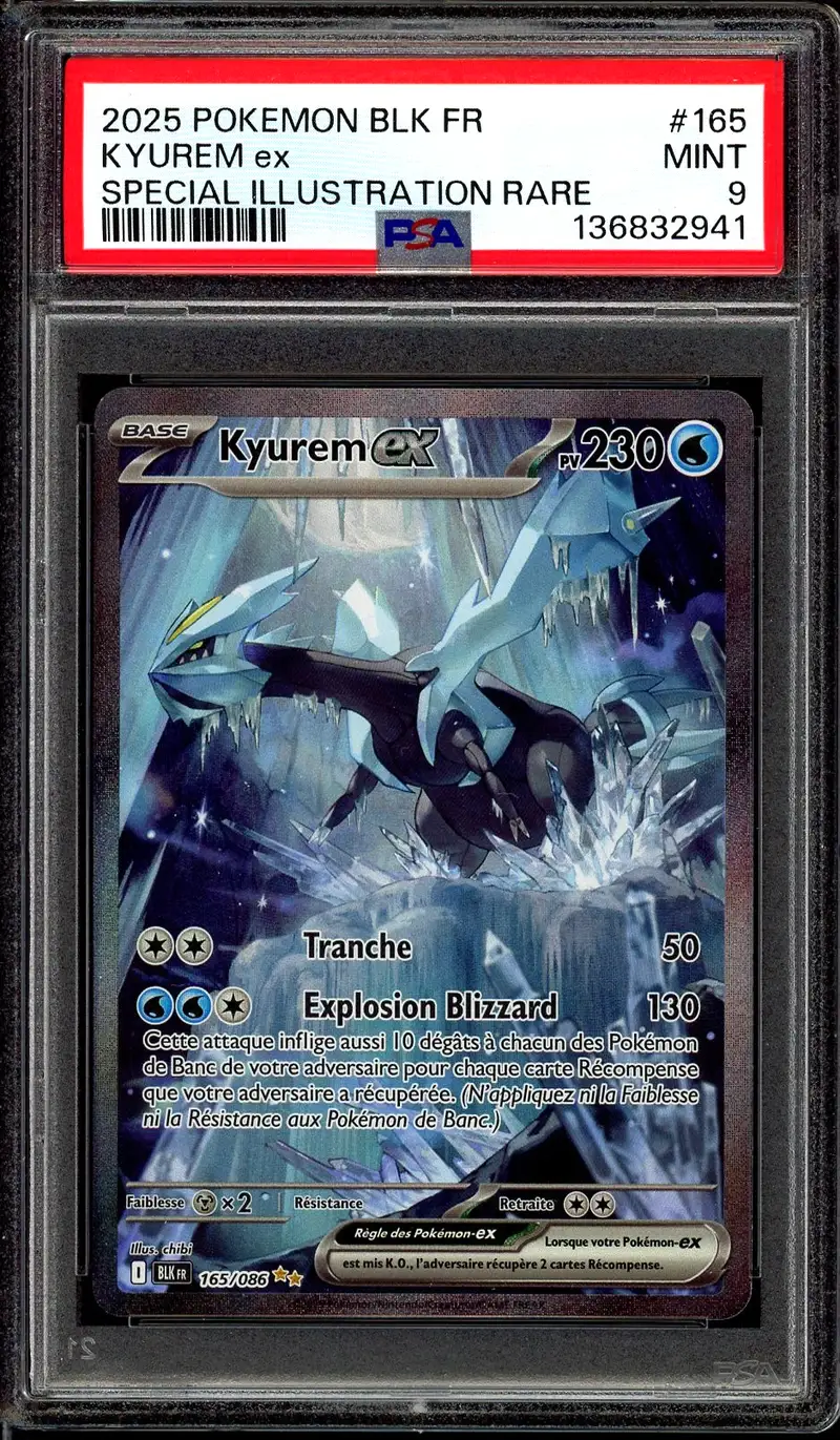 PSA 9 Kyurem Ex