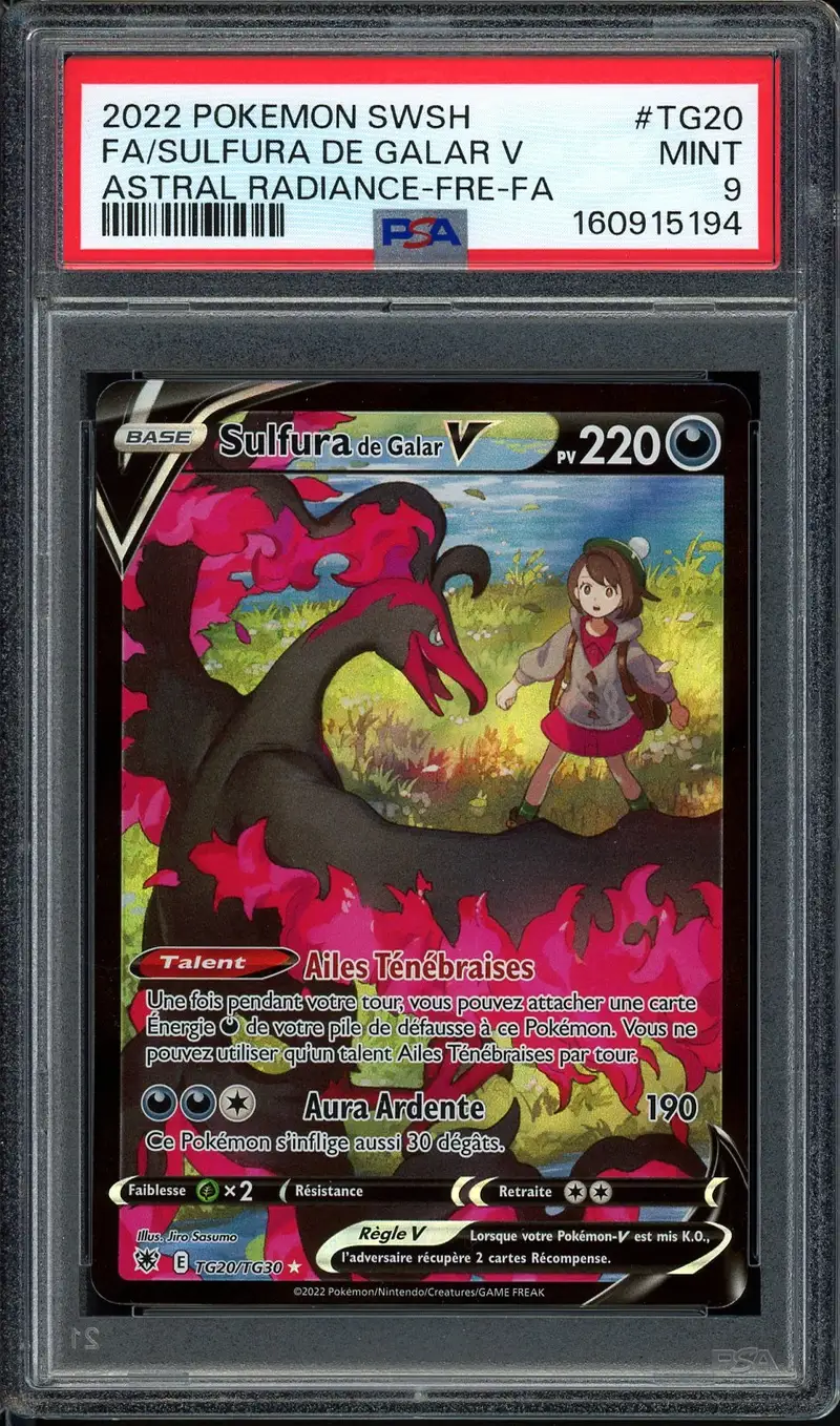 PSA 9 Sulfura de Galar V