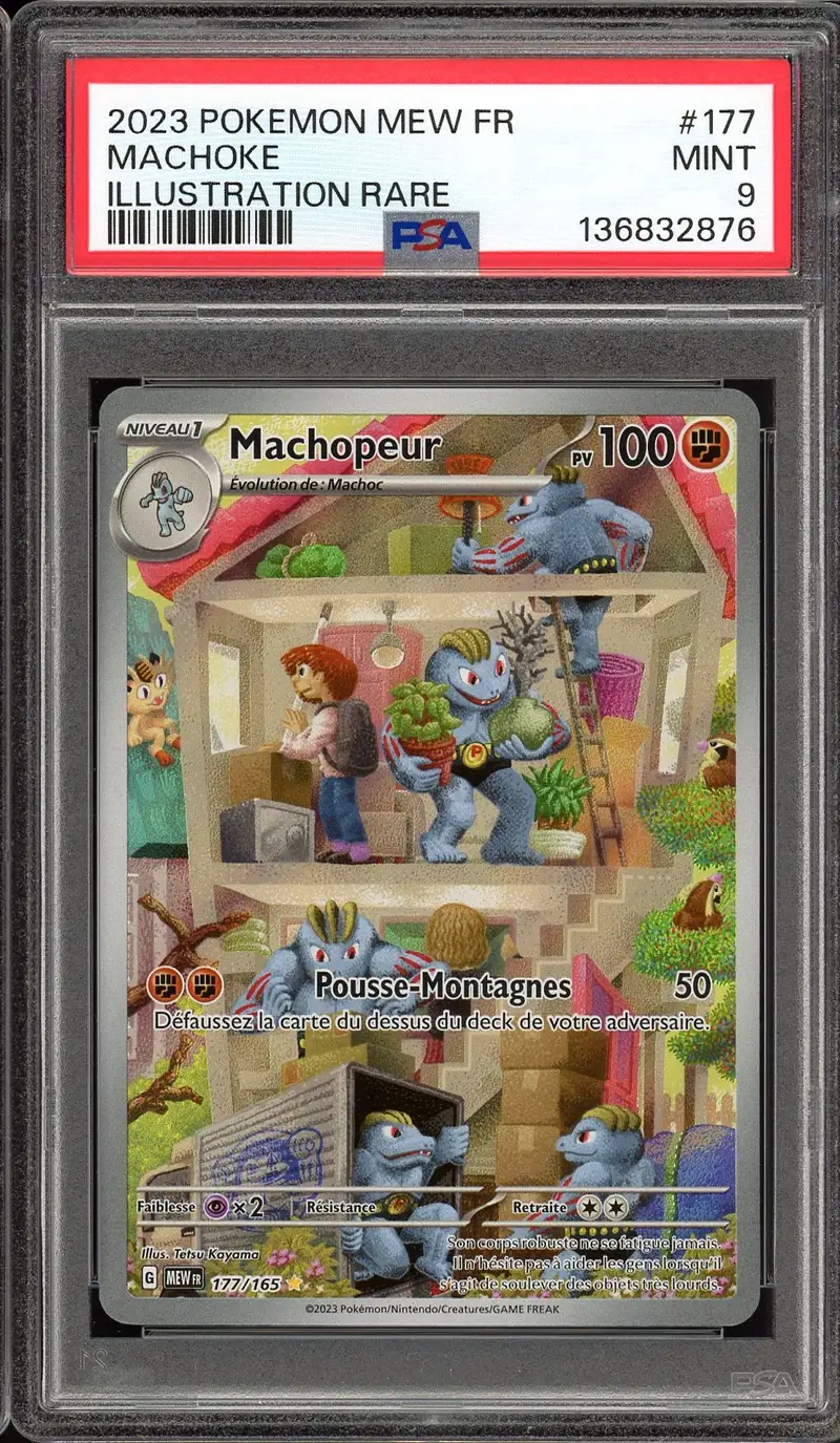 PSA 9 Machopeur