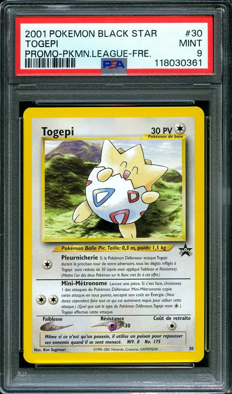 PSA 9 Togepi