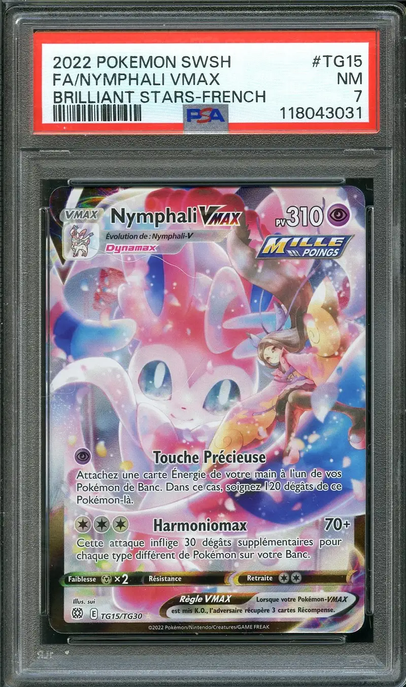 PSA 7 Nymphali VMax