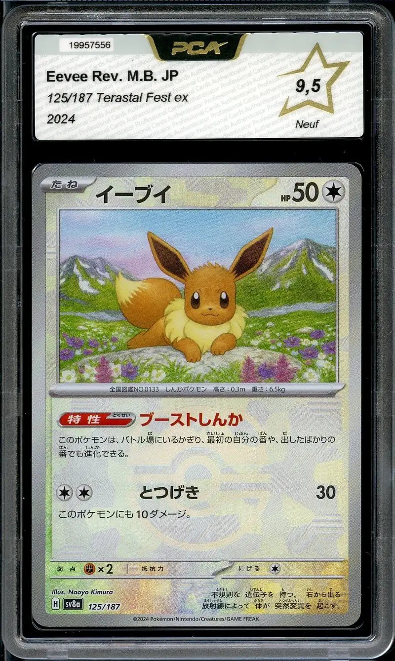 PCA 9.5 Eevee Reverse Masterball