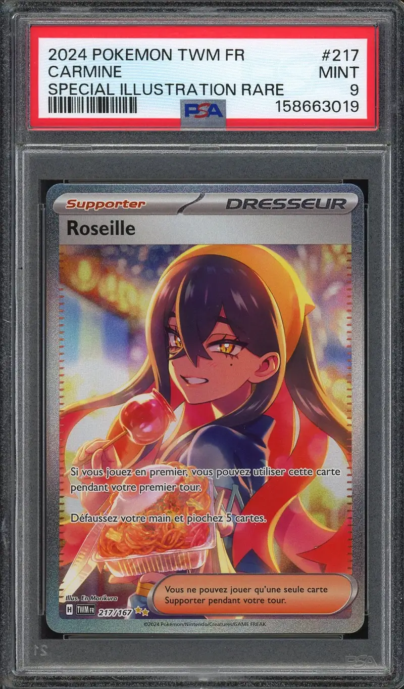 PSA 9 Roseille