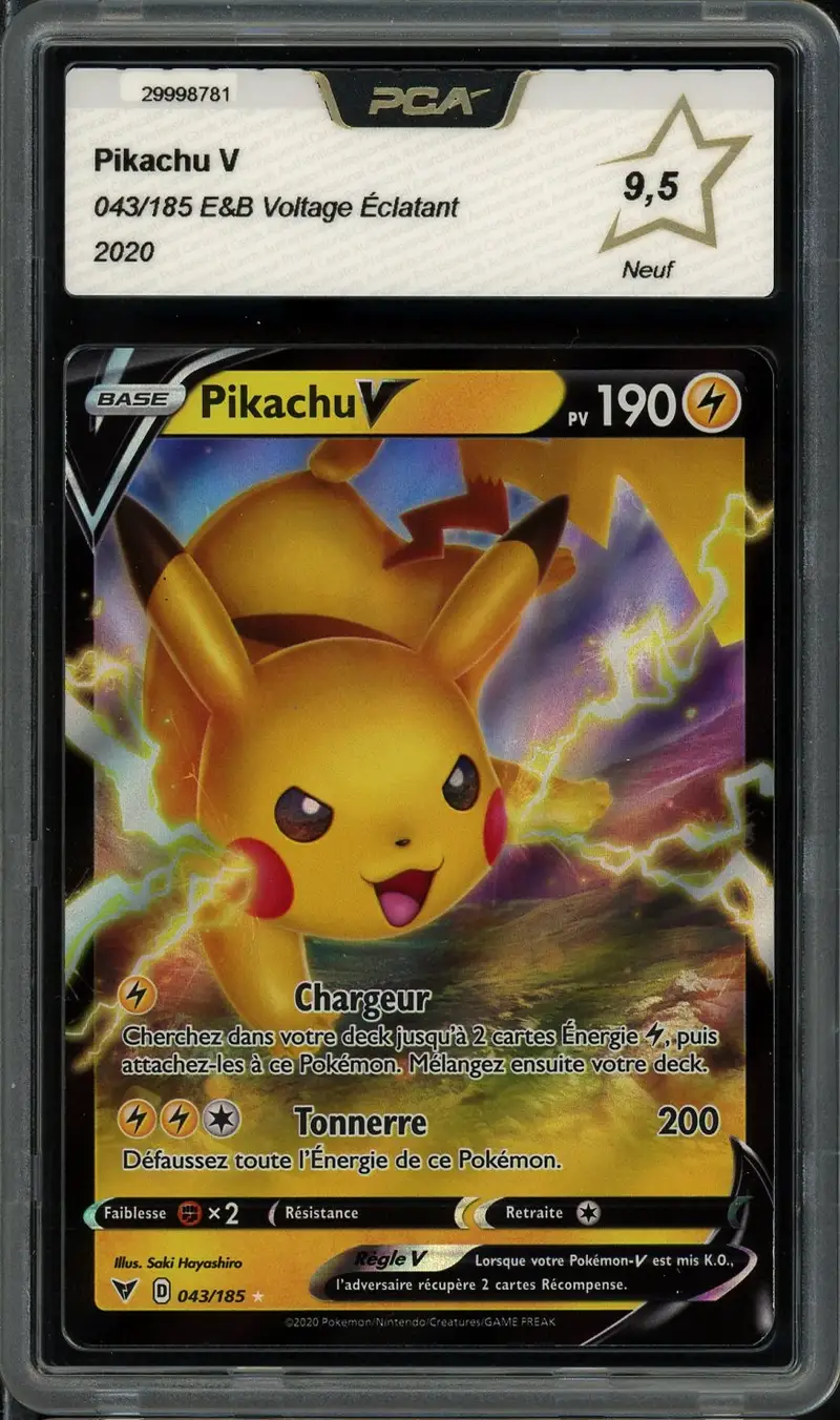 PCA 9.5 Pikachu V