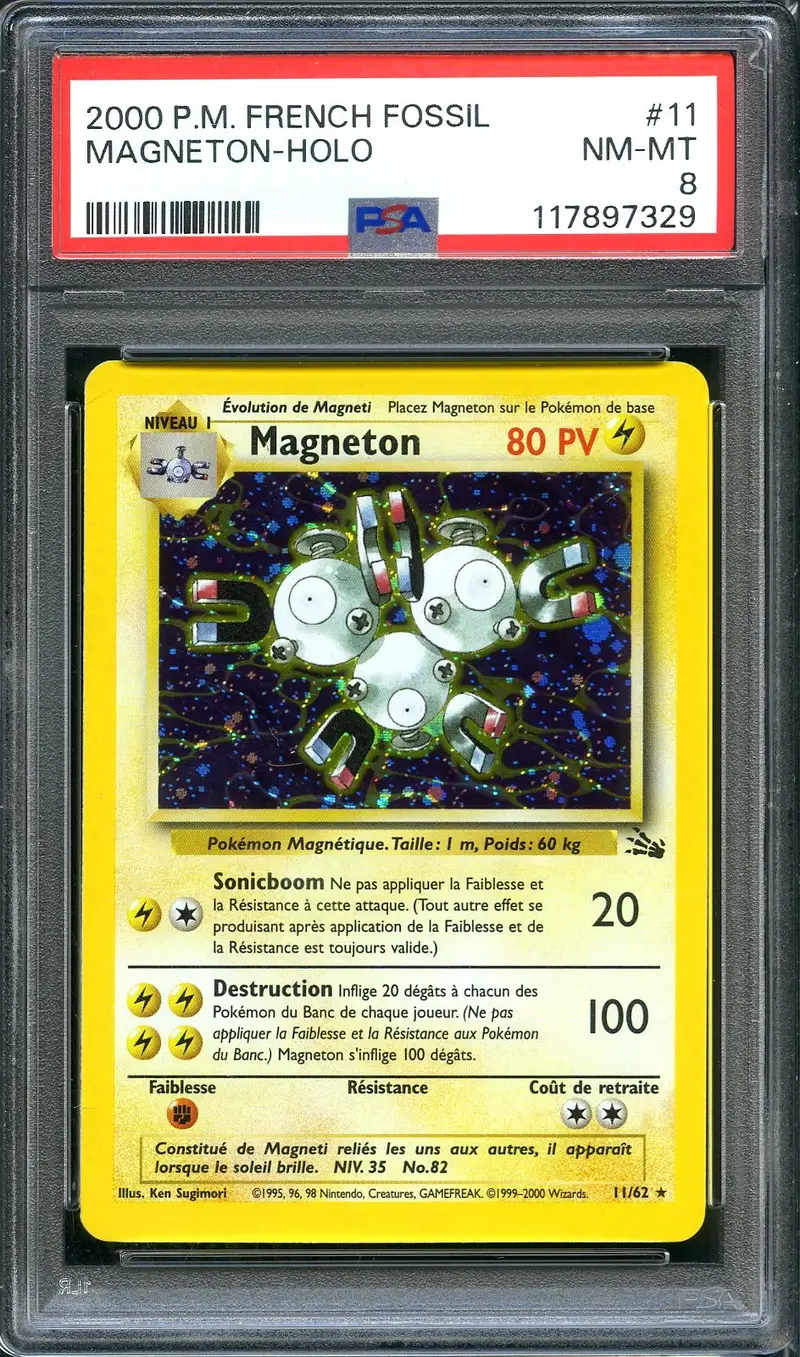 PSA 8 Magnéton Holo