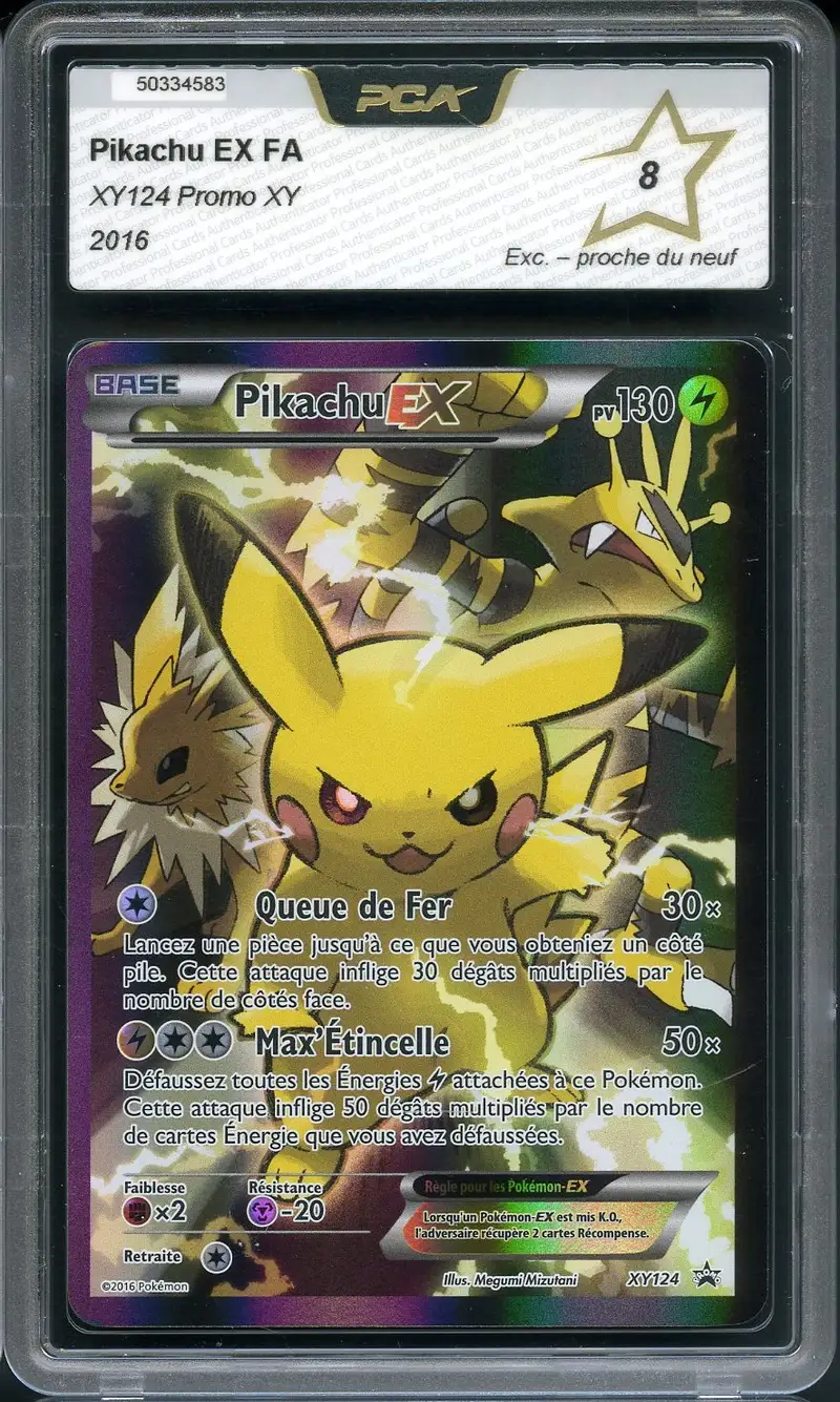 PCA 8 Pikachu Ex